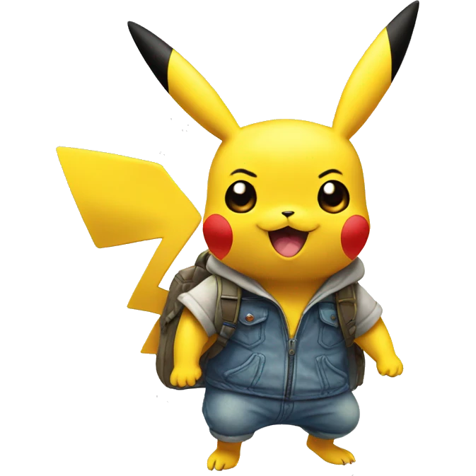 Pikachu-Pokémon emoji