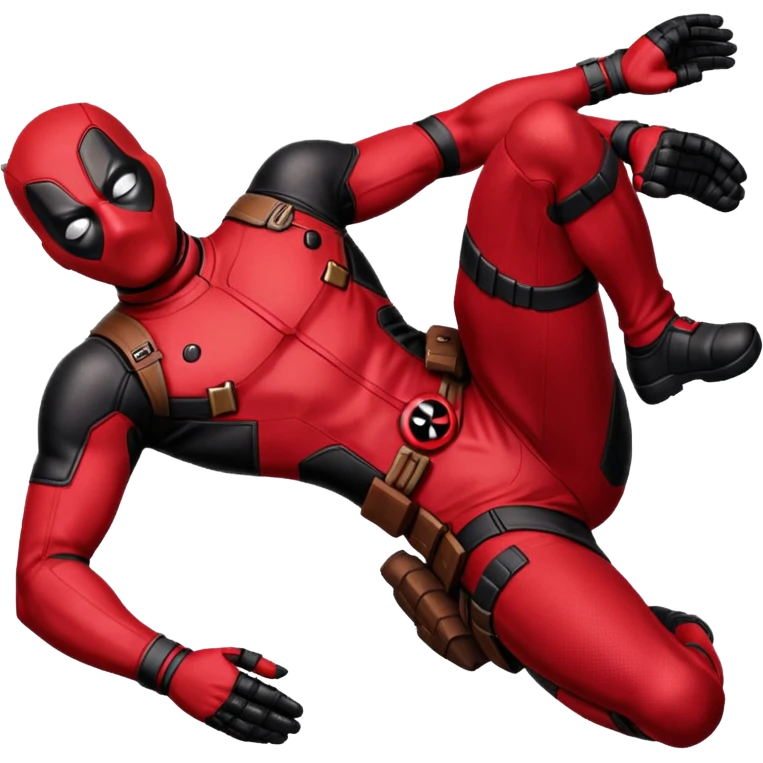 dead pool lying down emoji
