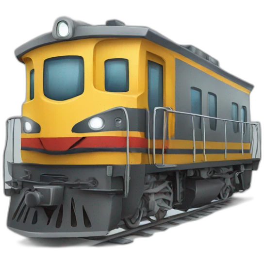 Train en retard emoji