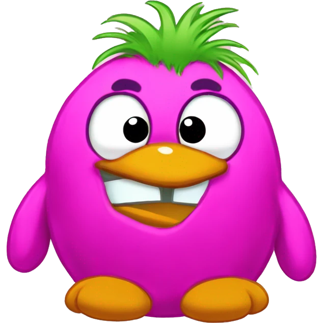 Club penguin pink puffle emoji