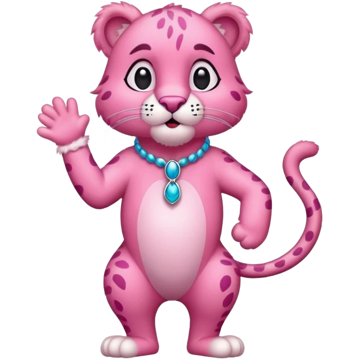 Pink panter emoji