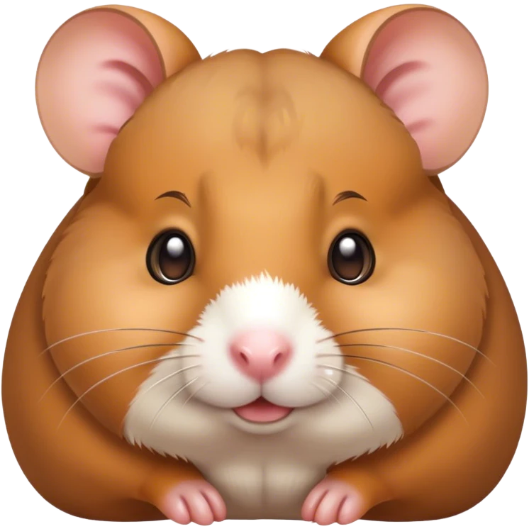 Brown hamster emoji