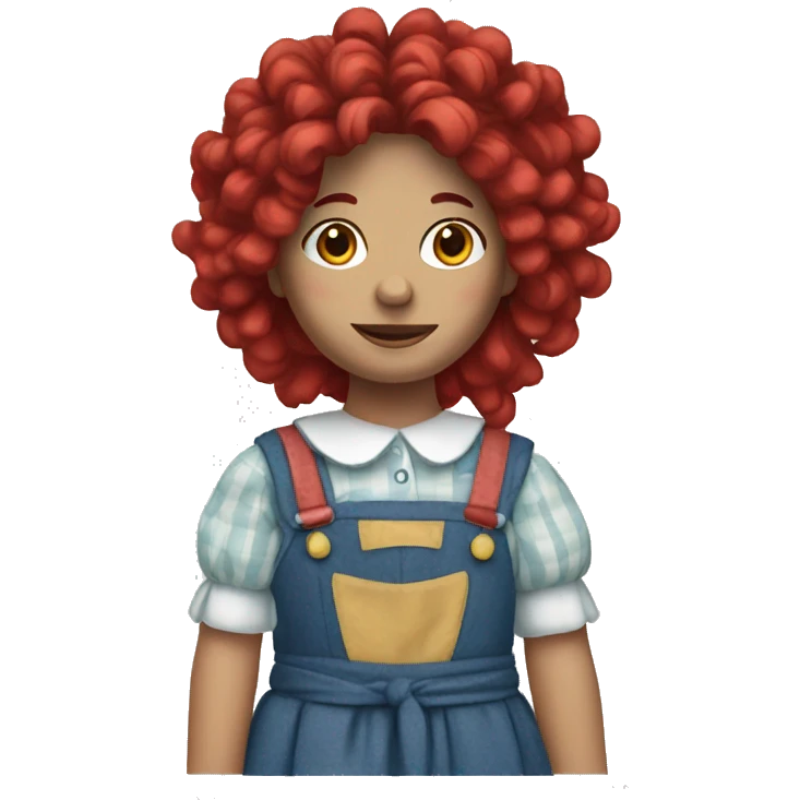 raggedy anne doll emoji
