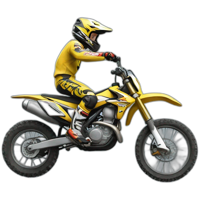 Motocross emoji