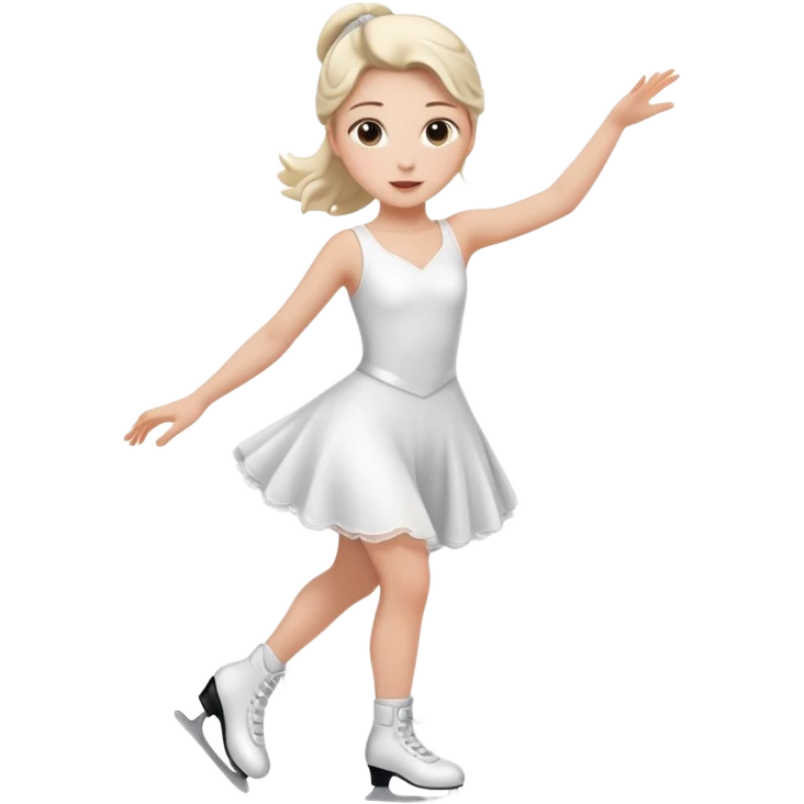 Girl figure Skating  emoji