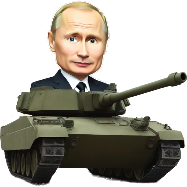 putin on tank emoji