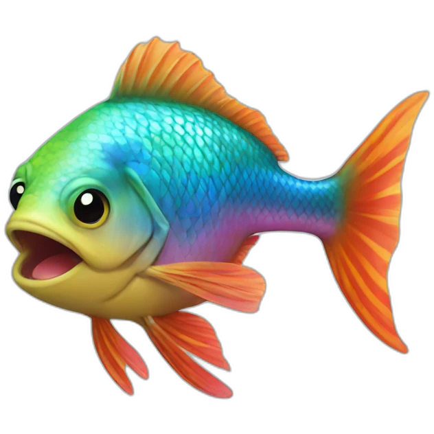 Gay fish emoji