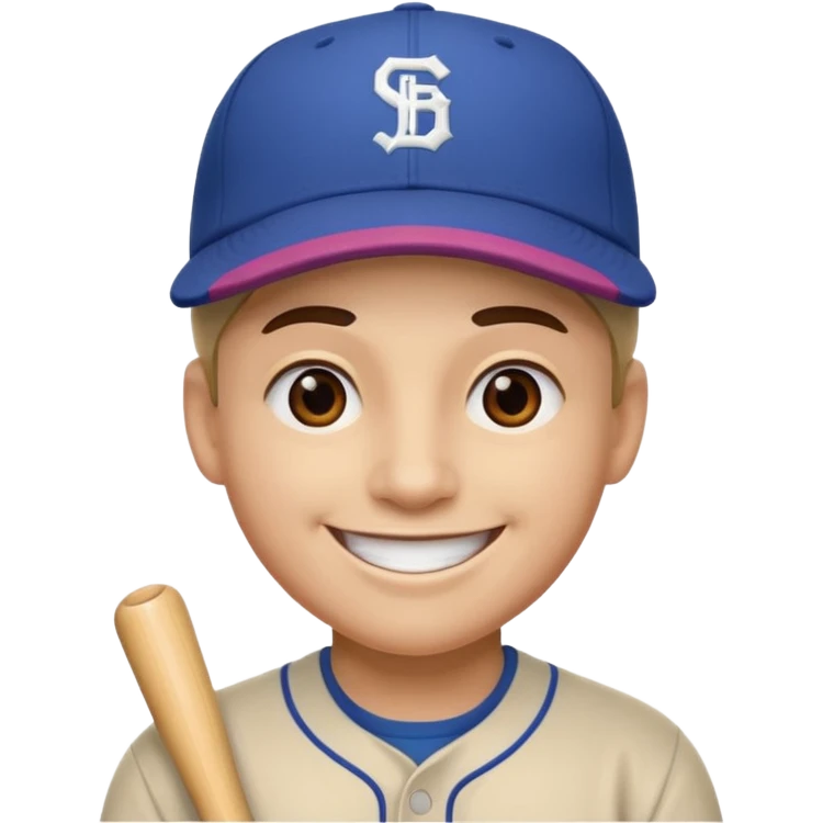 make a emoji as a aguilar baseball fan emoji