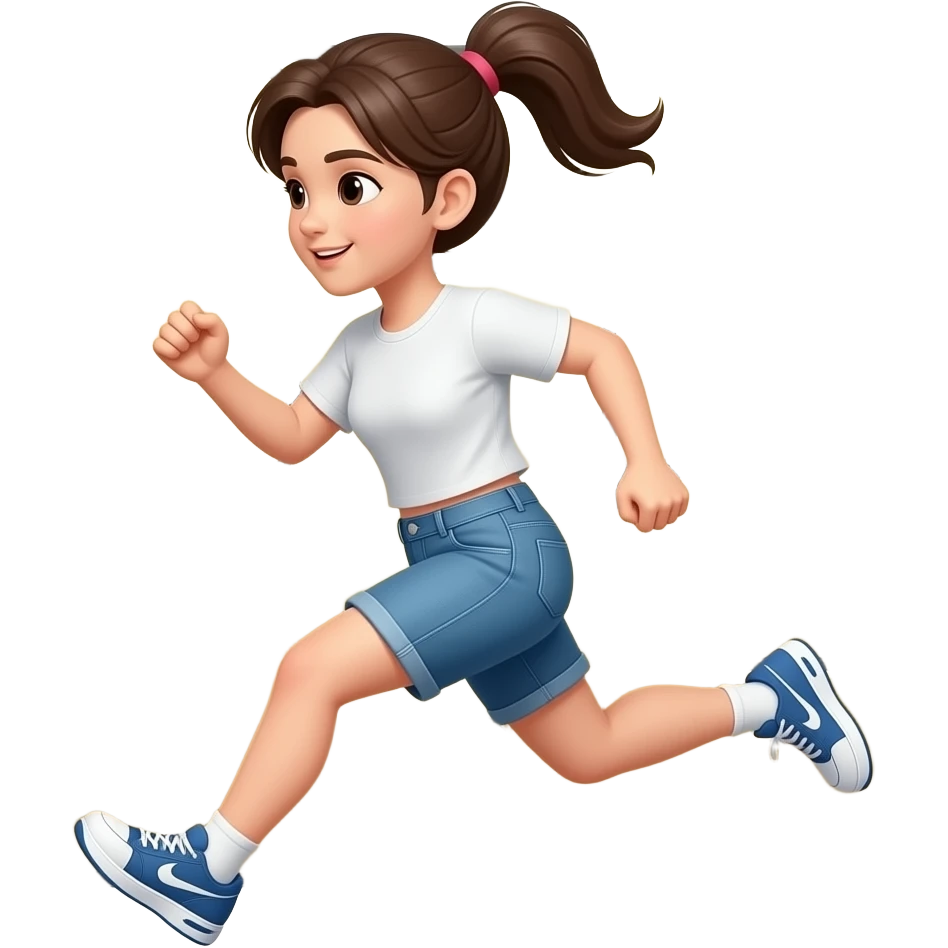 Also add a girl run emoji after simcard emoji