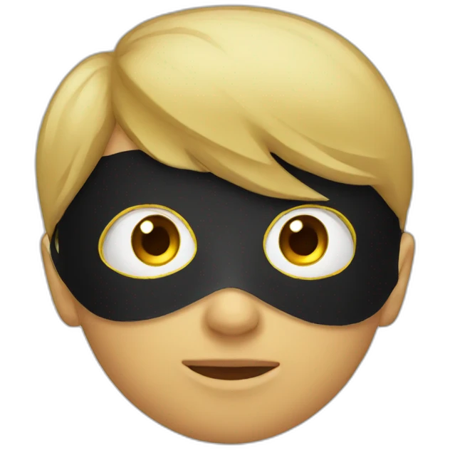 Masked boy emoji
