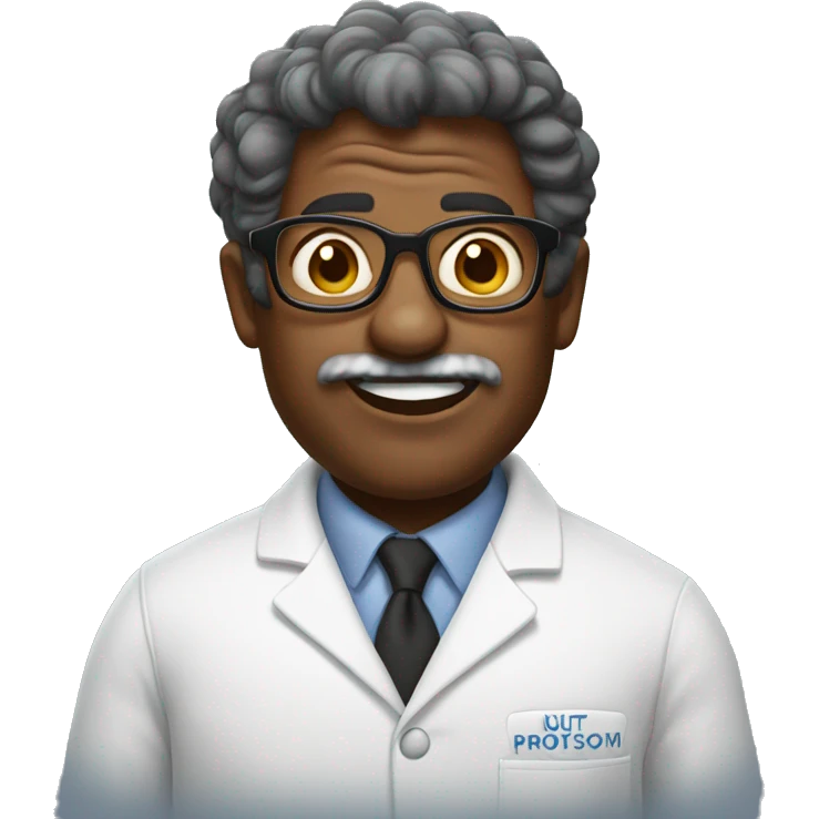Nutty professor  emoji