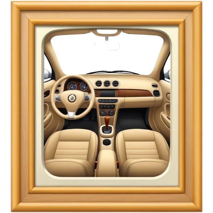 Car interior acessories emoji