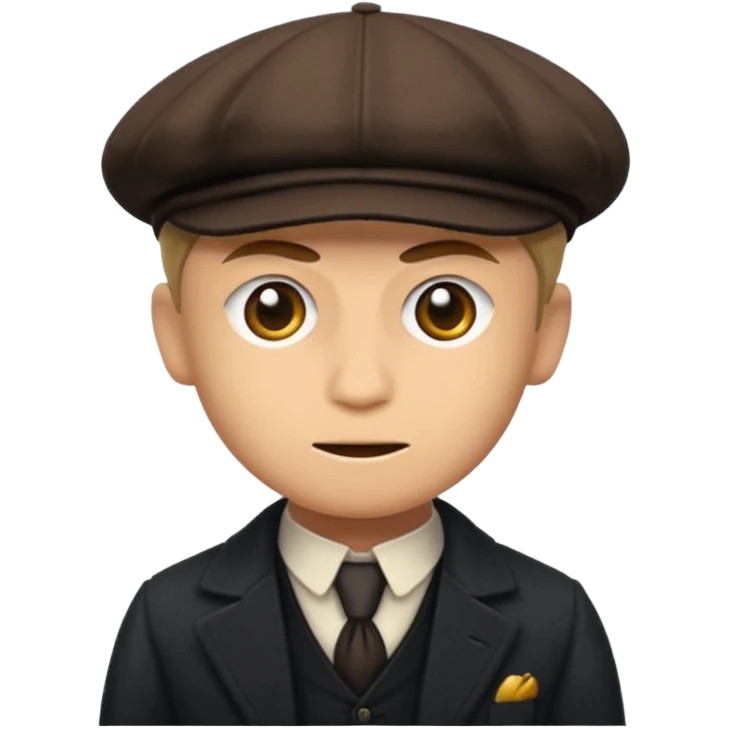 Make emoji on Peaky blinders with Hindi words on meme emoji
