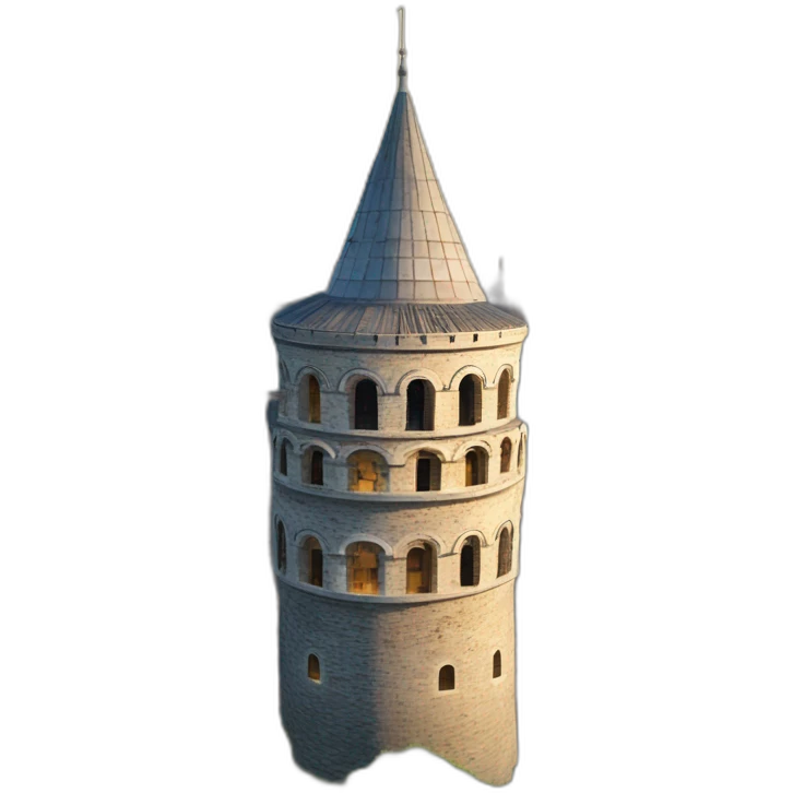 The Galata Tower emoji