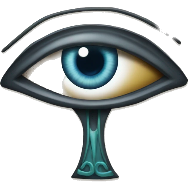 eye of thoth exact symbol emoji
