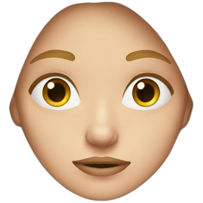 Lady long blonde hair thinking confused emoji