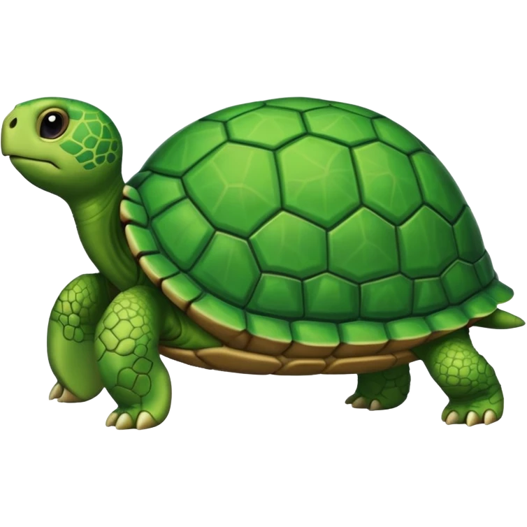 fais une tortue qui souris  emoji