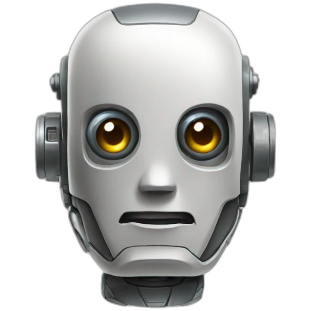 Robot peintre emoji