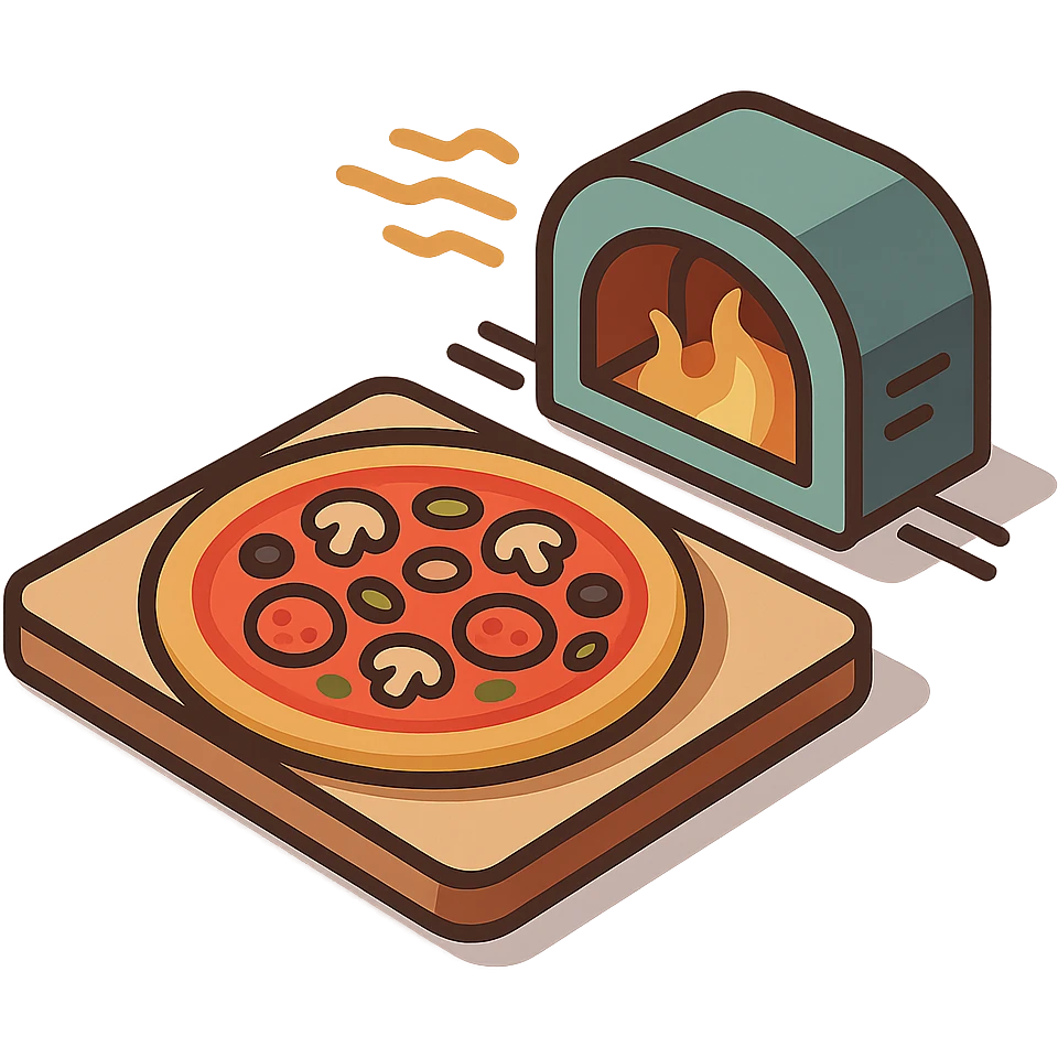 make pizza fast emoji