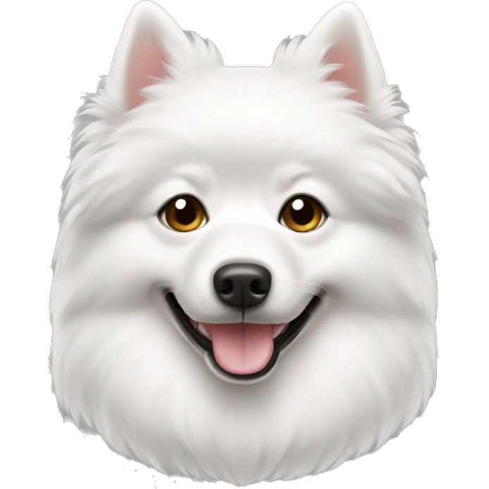 white spitz emoji