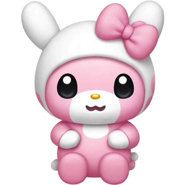 my melody is cute and adorable  emoji