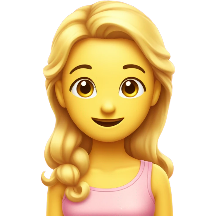 Excited flirty cute girly emoji emoji