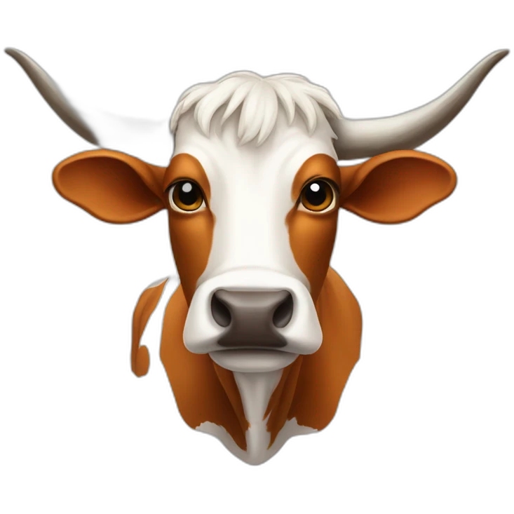 texas longhorn cow emoji