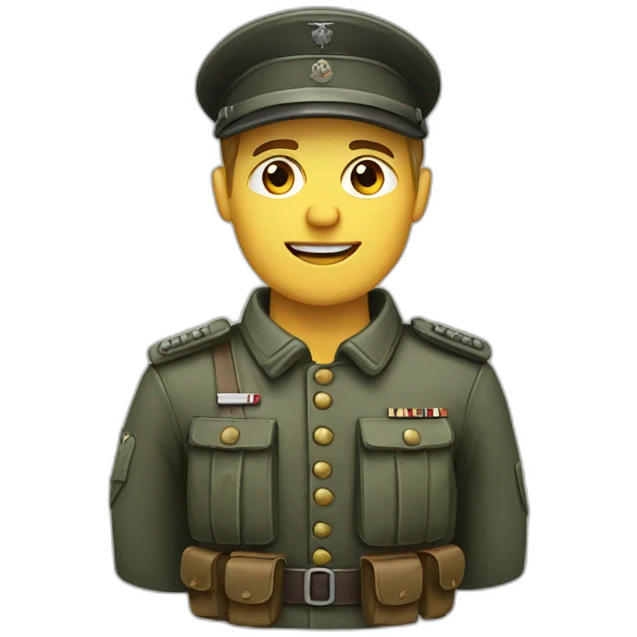 German soldier emoji