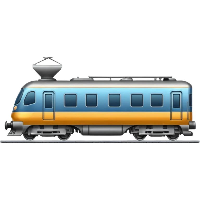 Train image. View left Side. emoji