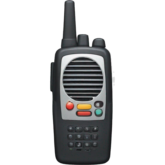 80's Walkie talkie emoji