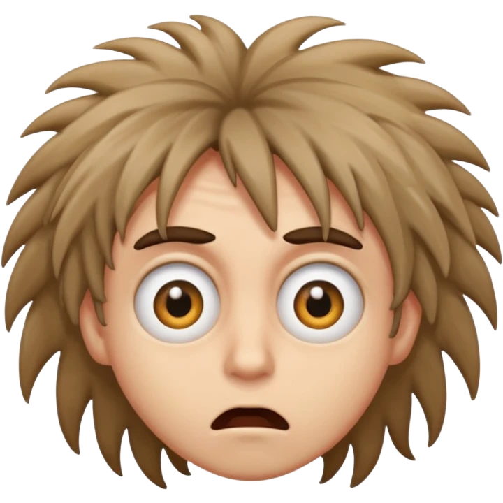 going crazy emoji