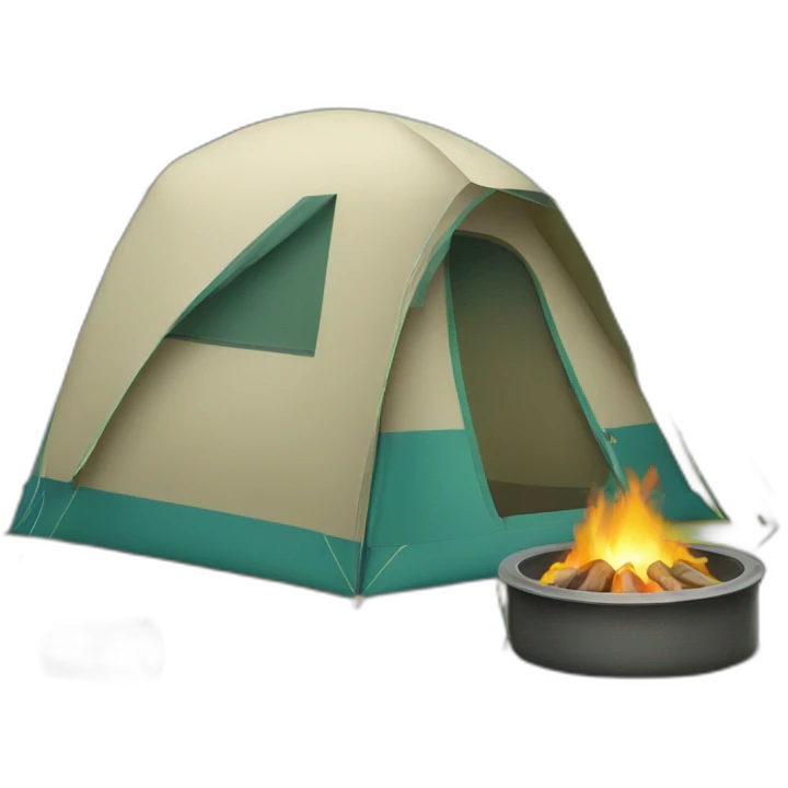 camping emoji