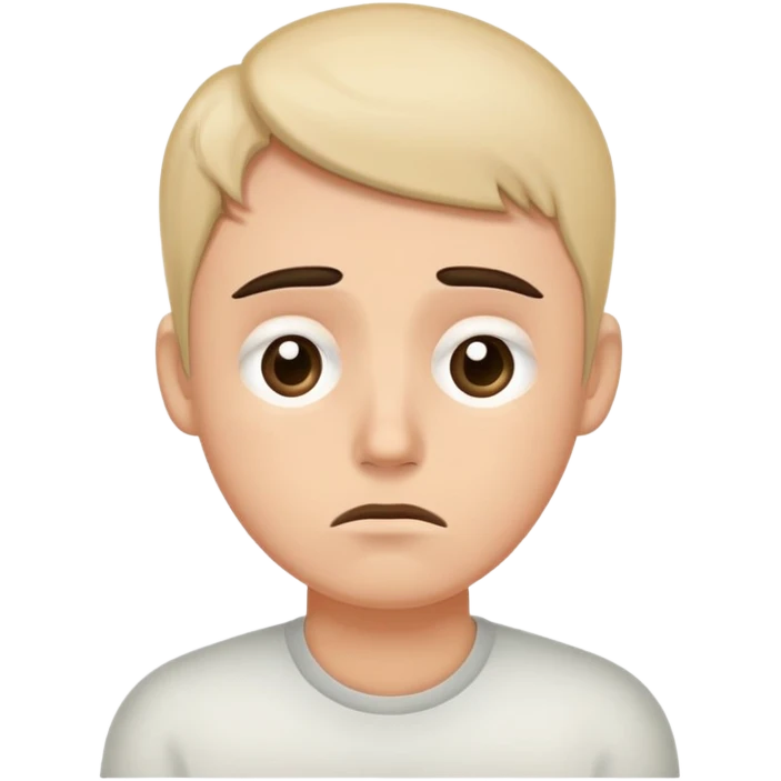 Tired person emoji