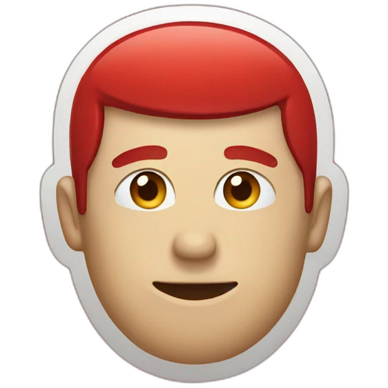 Twitter-red social-logo emoji