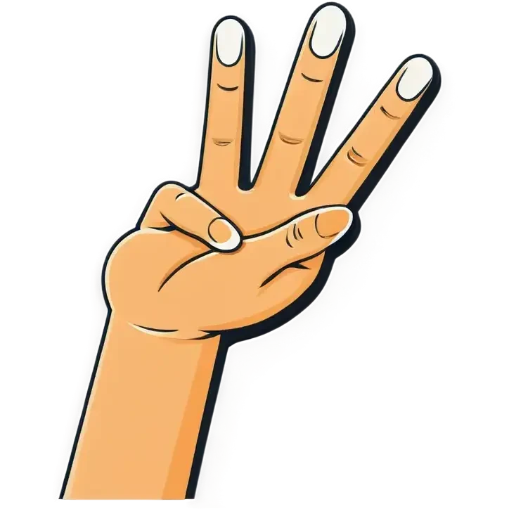 hooked hand emoji
