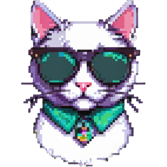 cat wearing sunglasses emoji