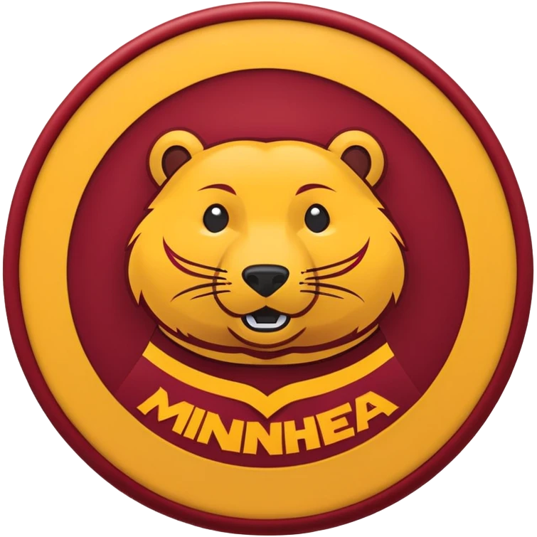 Minnesota gophers logo emoji