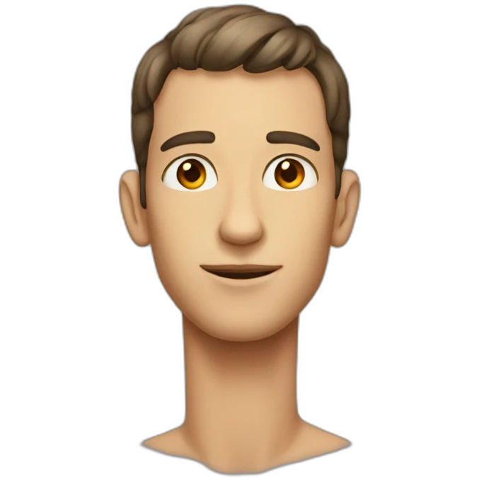 long neck guy emoji