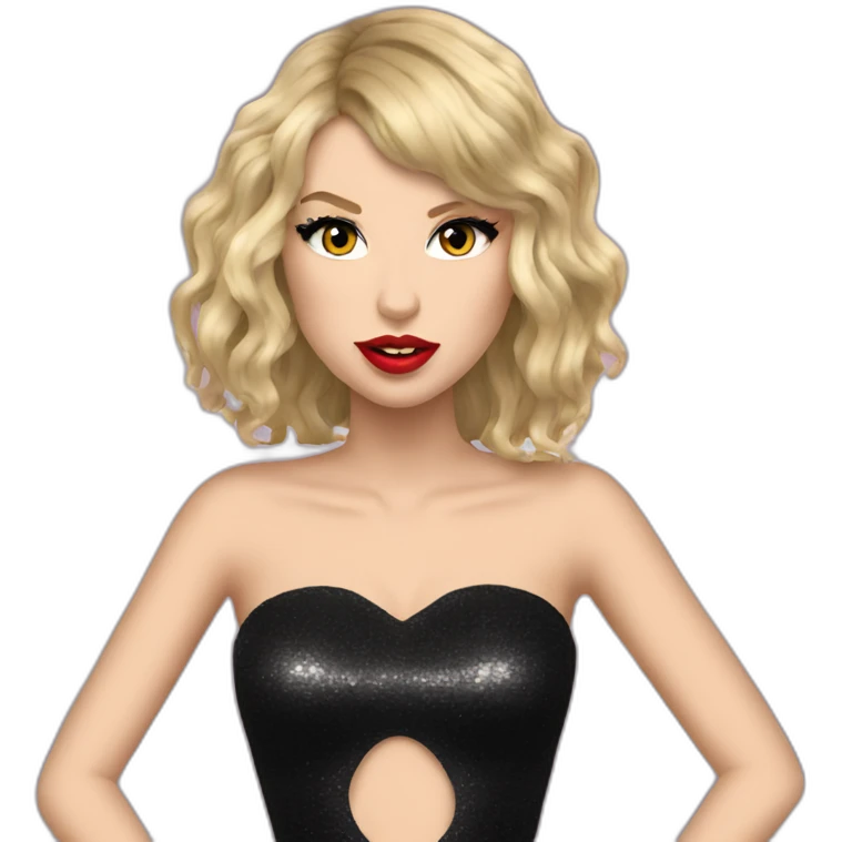 Taylor swift eat lady gaga emoji