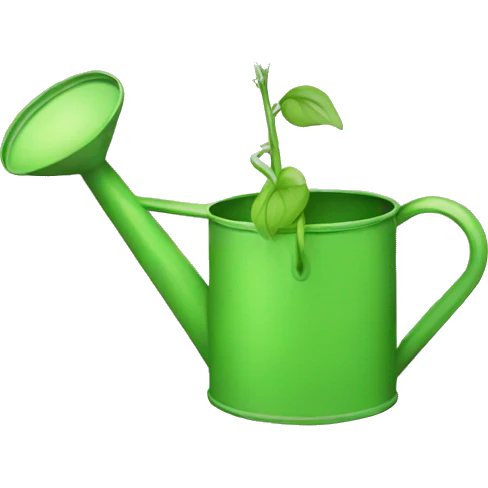 Watering can emoji