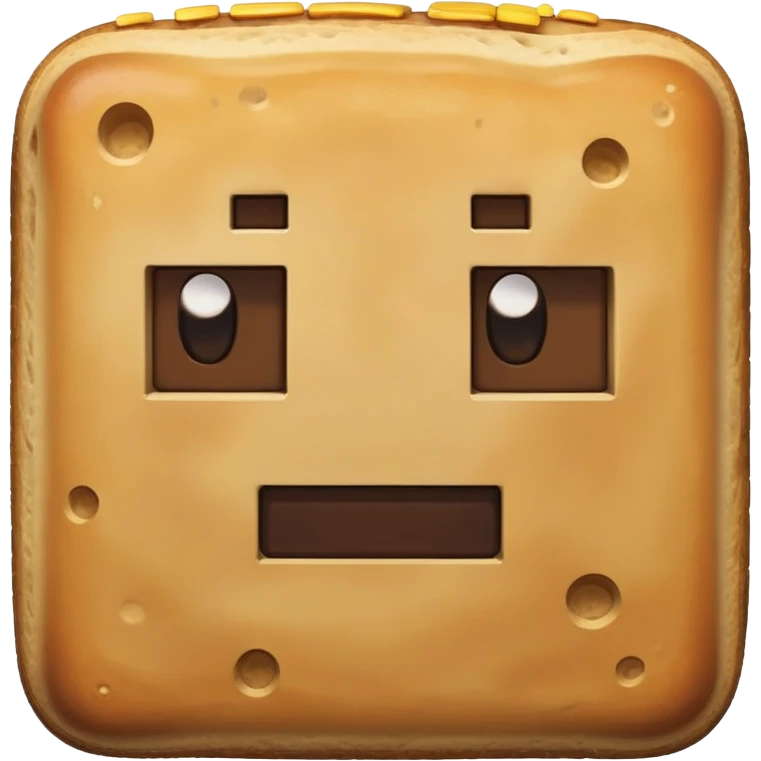 Minecraft bread emoji