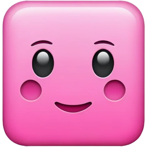 pink square  emoji