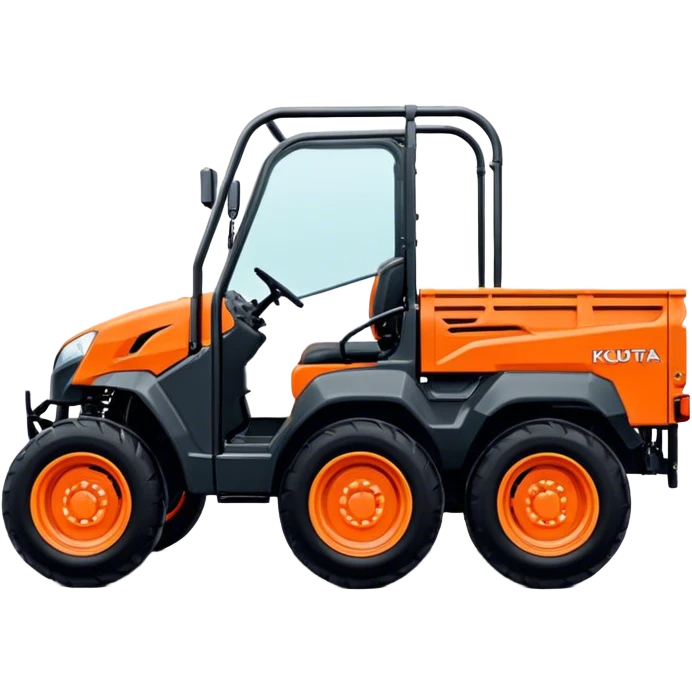 Farm Utility Vehicle (UTV) - Kubota RTV-XG850 (Model Year: 2021) (Iconic colour: Orange) emoji