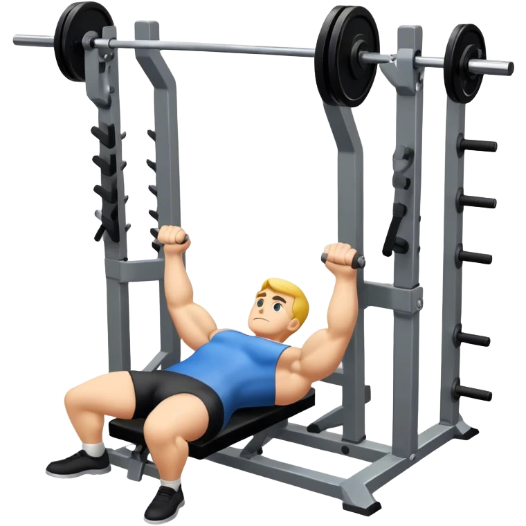 close-grip flat-benchpress emoji