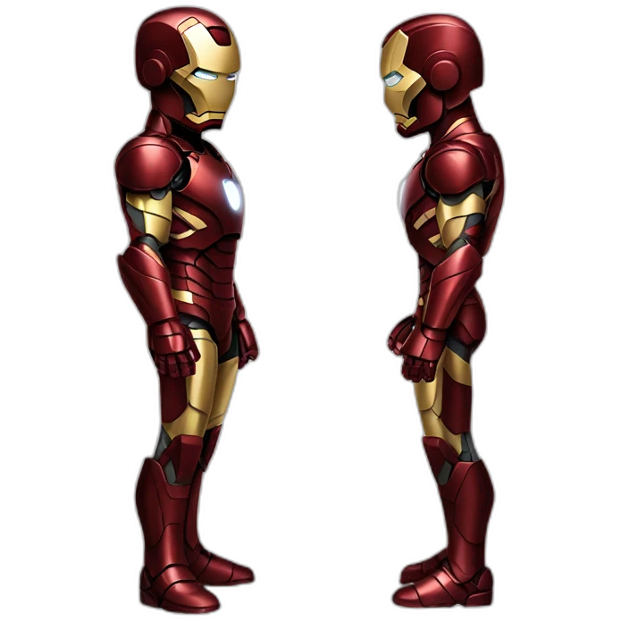 fullbody iron man emoji