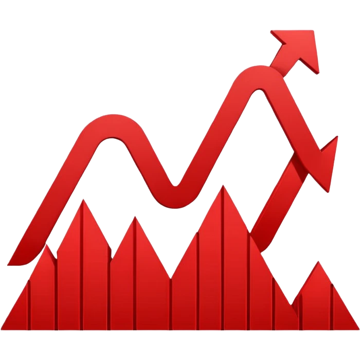 Chart Decreasing emoji
