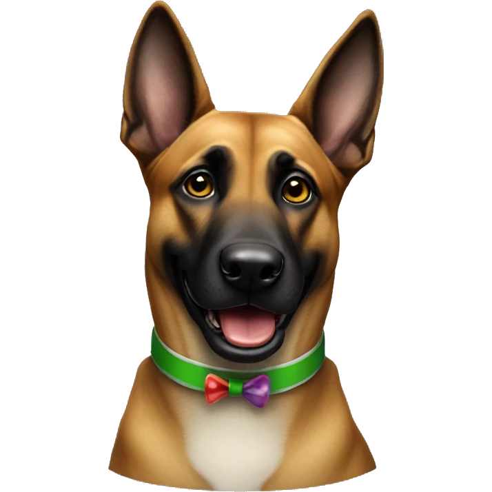 malinois clown emoji