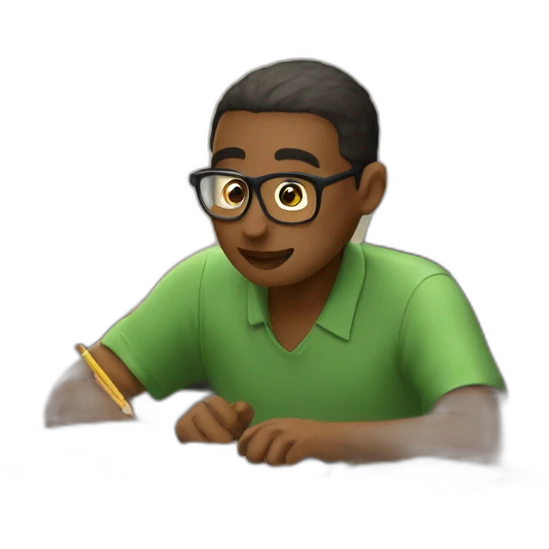 studet studying emoji