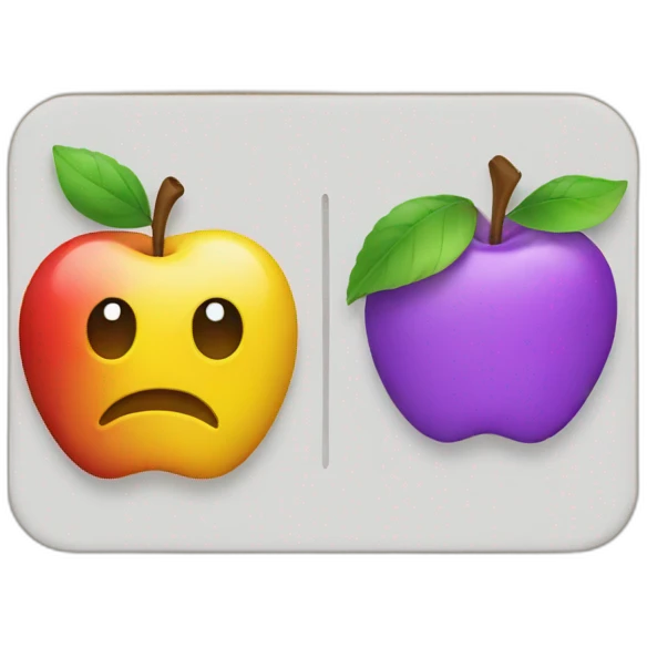 Apple + google emoji