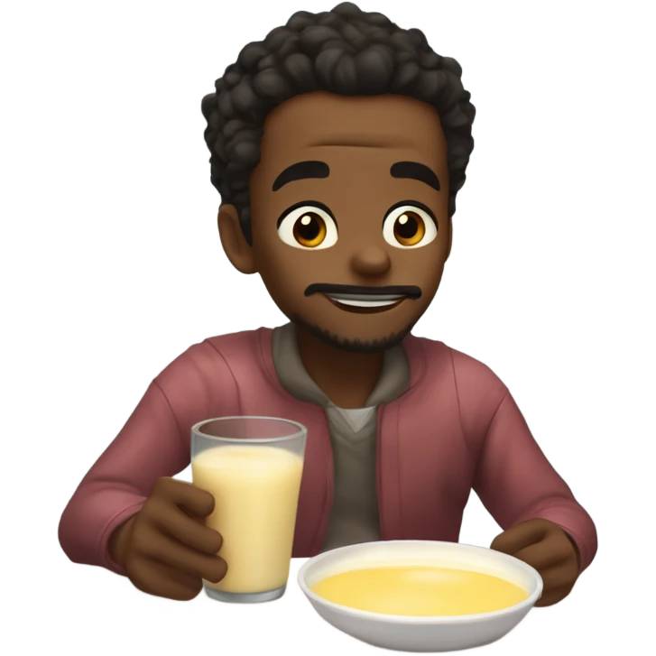 HERES A FLASH FROM THE FUTURE WHERE JAMAL FINISHES THE WORLD BODYCOMP AND GETS OLD DOING SO SOMEHOW BUT ENJOYS A NICE BOWL OF CUSTARD AND GLASS OF MILK WITH HIS GRANDPA THO HIS FATHER LEFT HIM AGAIN emoji